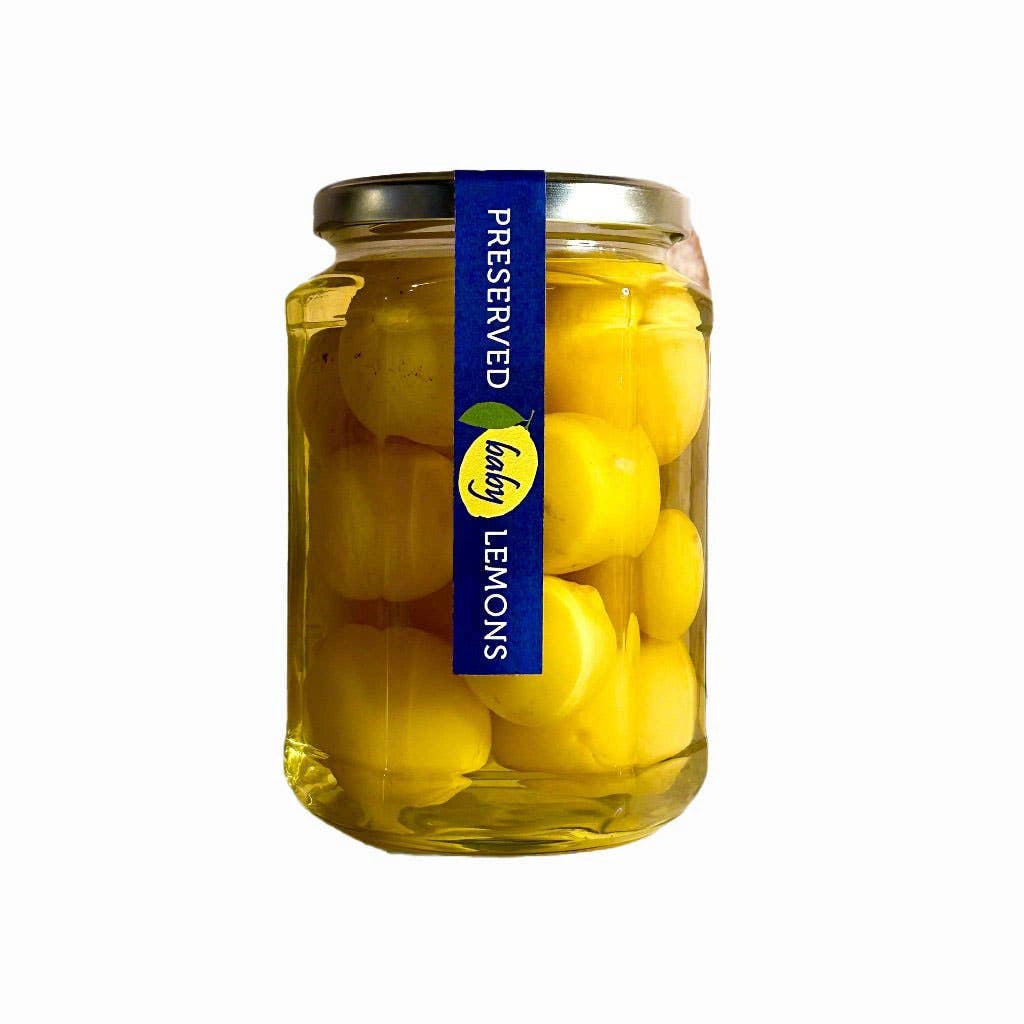 Baby Preserved Lemons, perfect for tagines but equally useful in dressings, marinades and even cakes.