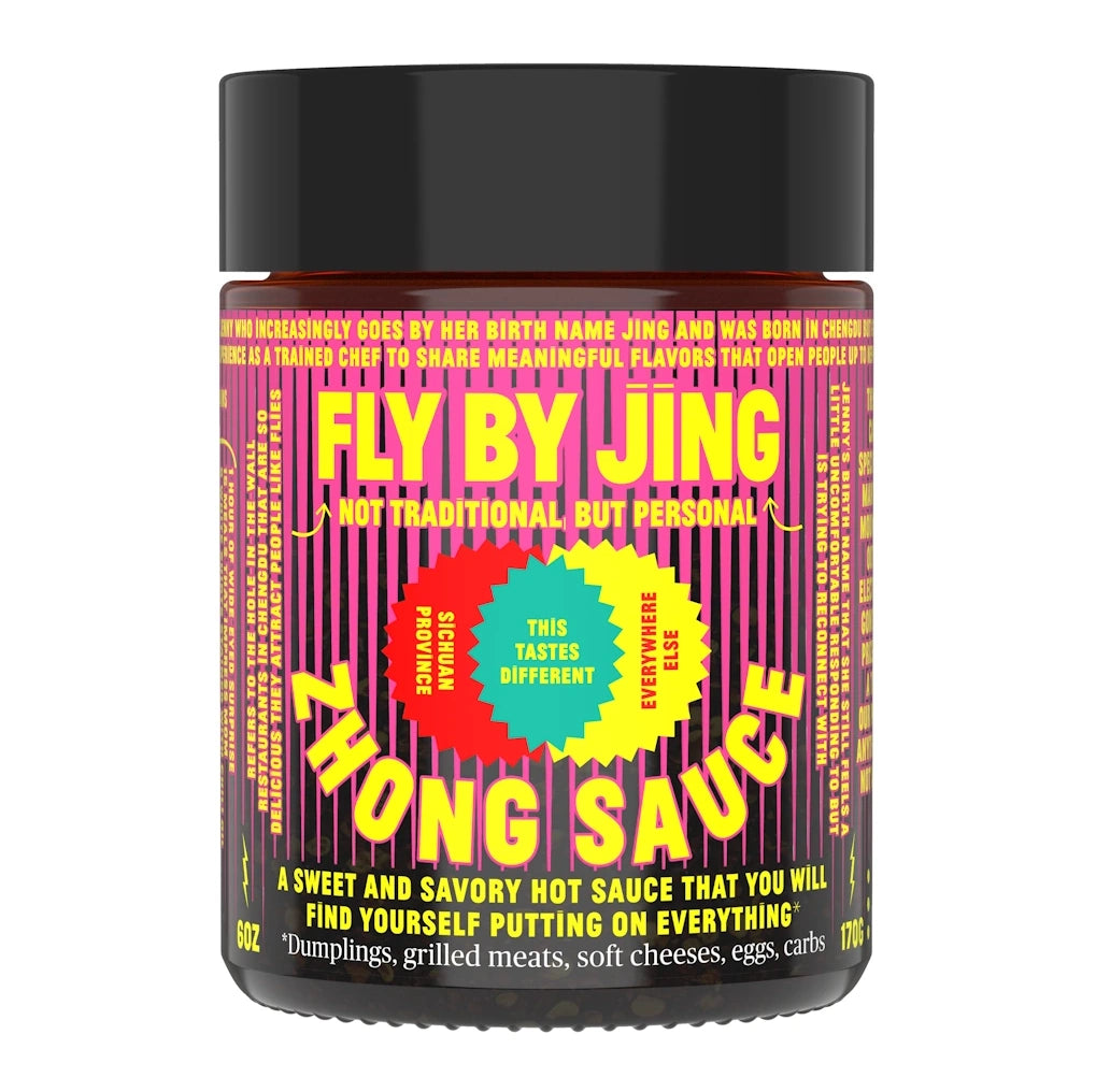 Fly By Jing Zhong Sauce gift for your hot sauce loving friend from Campanula Design Studio, Seattle's premier florist and gift basket store in Magnolia.