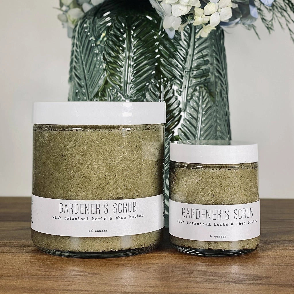 Buy this Gardener's scrub for yourself or as a gift for your gardening friend. Available from Campanula Design Studio in Seattle.