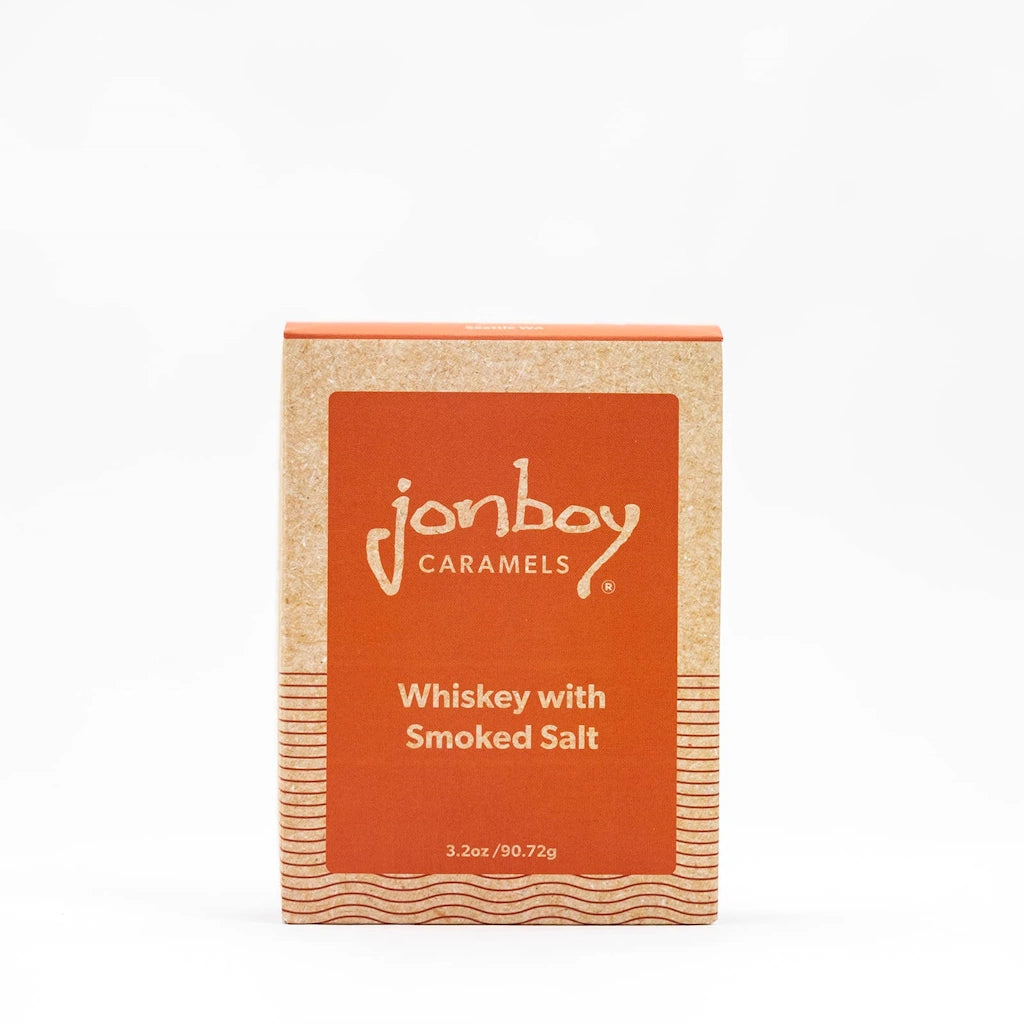 These delicious whiskey smoked salted caramels make the perfect gift for your foodie friend. Available from Campanula Design Studio in Seattle.