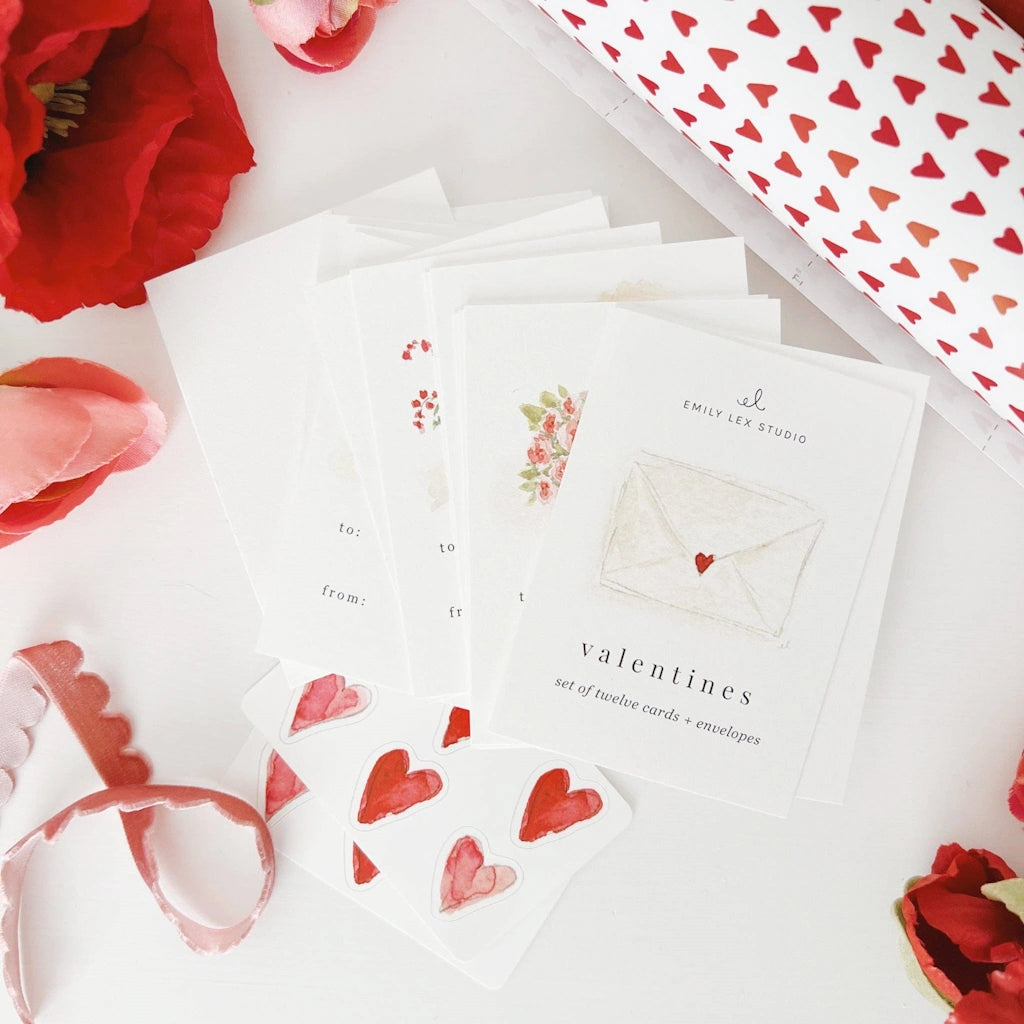 Send sweet valentines to your loved ones, classmates, co-workers, neighbors, and more. These mini cards are available from Seattle florist, Campanula Design Studio in Magnolia.