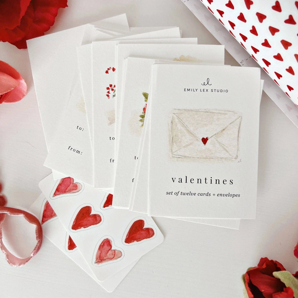 Send sweet valentines to your loved ones, classmates, co-workers, neighbors, and more. These mini cards are available from Seattle florist, Campanula Design Studio in Magnolia.