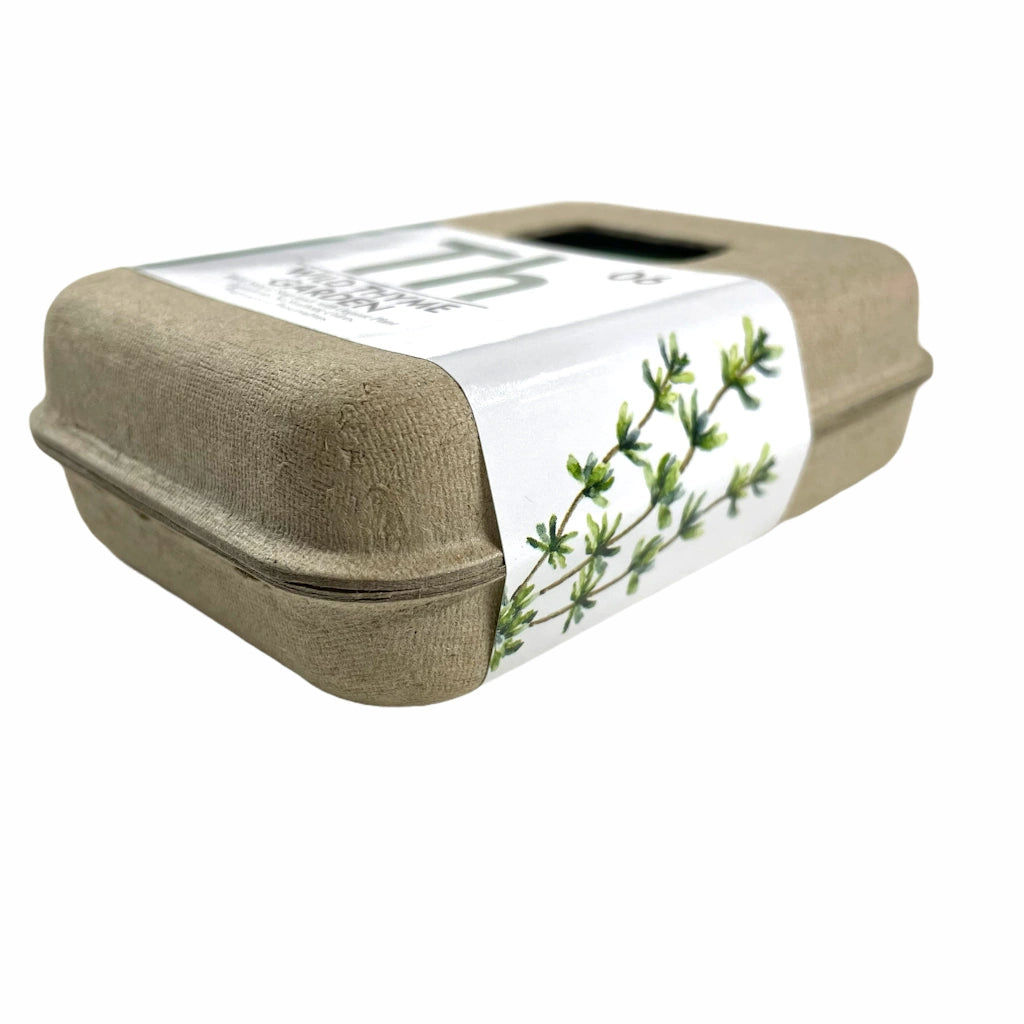 This refreshing thyme soap is perfect for cleaning up after a day of gardening. Available from Campanula Design Studio in Seattle.