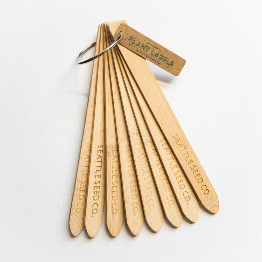 Label your herbs and garden plants with these convenient tags from Campanula Design Studio in Seattle. 